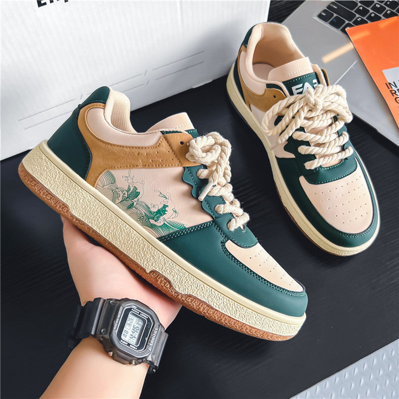 Lace-up Casual Shoes Men