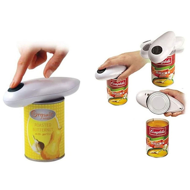 New Product Automatic Can Opener Electric Canned Bottle Opener