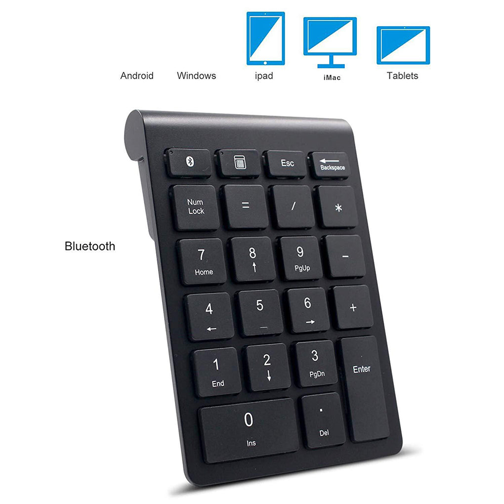 Bluetooth wireless number keypad