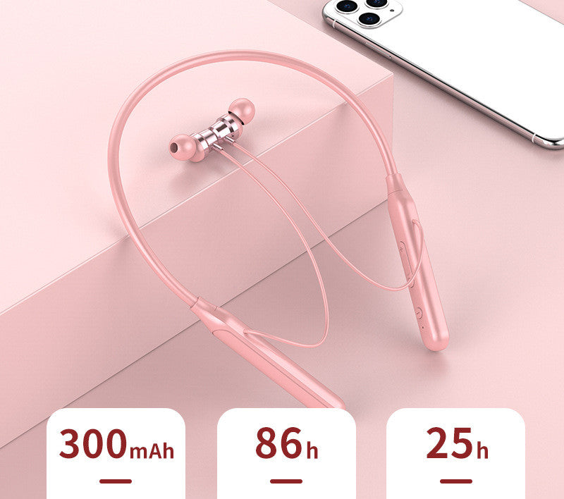 Earphones Wireless Magnetic Neckband