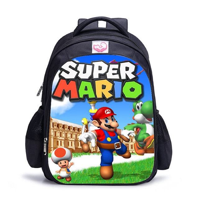 School Bags Cartoon Game Book Backpack