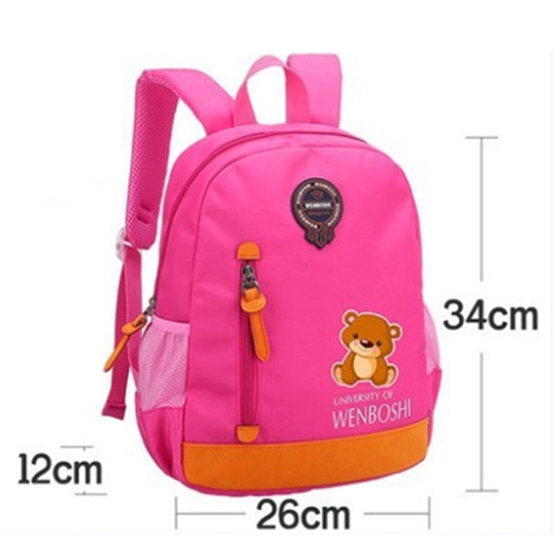 Cartoon Children backpack Cute Bags for Boys Kindergarten baby kids girls