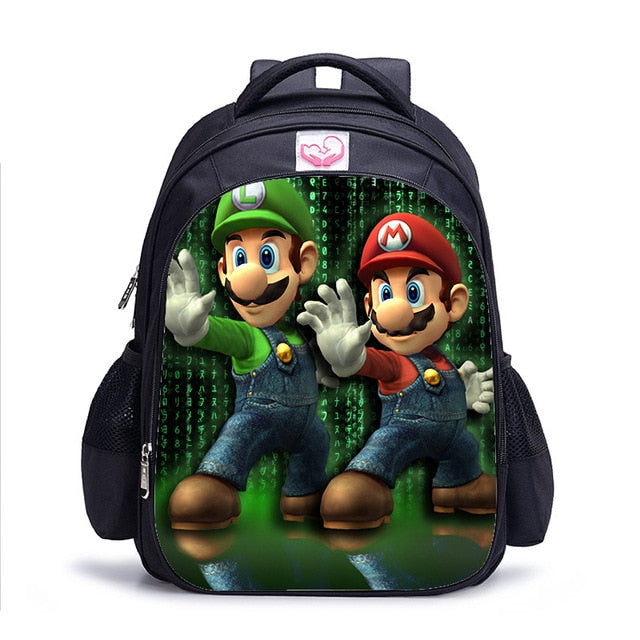 School Bags Cartoon Game Book Backpack