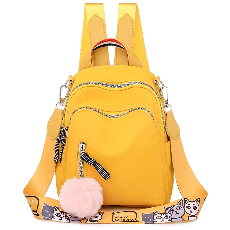 Small Women Backpack Mini Backpack Korean Fashion Bookbag High Quality