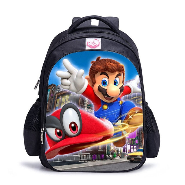 School Bags Cartoon Game Book Backpack