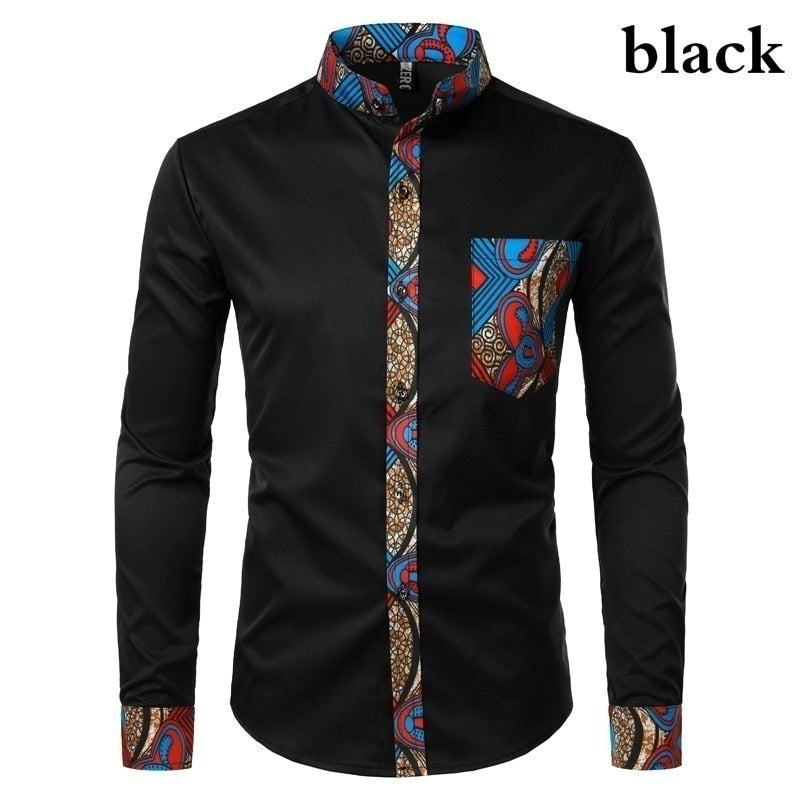 Dashiki African Men's Shirt