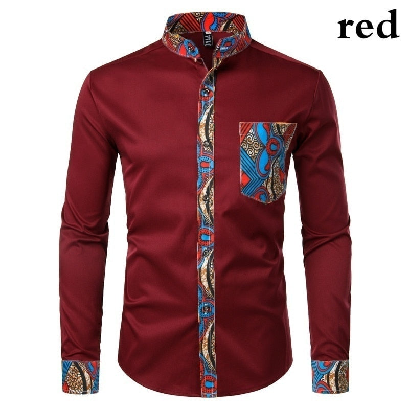 Dashiki African Men's Shirt