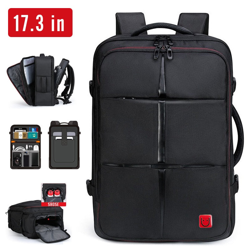 Laptop Backpack Men USB Charging