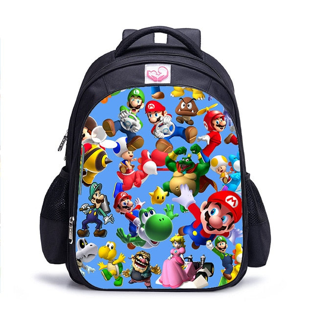 School Bags Cartoon Game Book Backpack