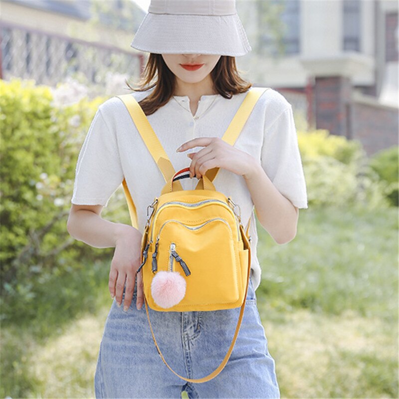 Small Women Backpack Mini Backpack Korean Fashion Bookbag High Quality