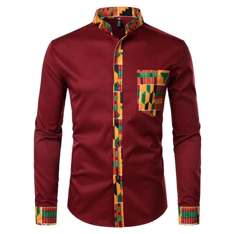 Dashiki African Men's Shirt