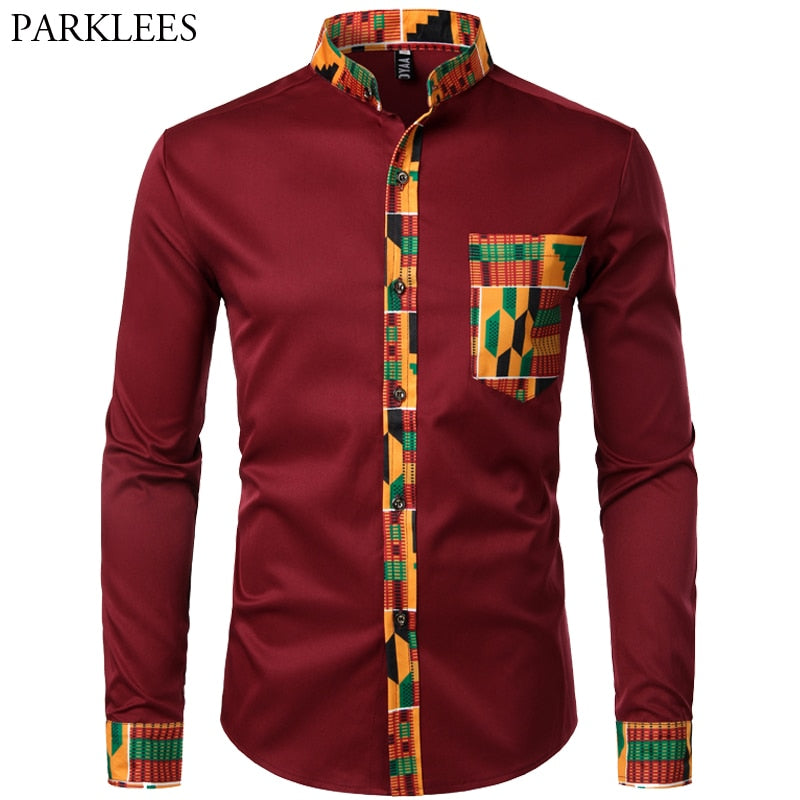 Dashiki African Men's Shirt