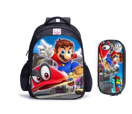 School Bags Cartoon Game Book Backpack