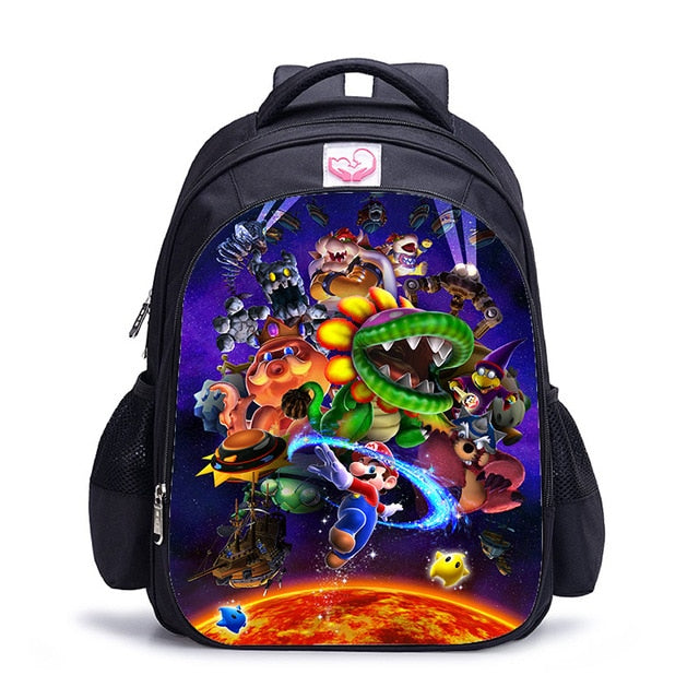 School Bags Cartoon Game Book Backpack