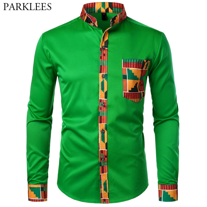 Dashiki African Men's Shirt