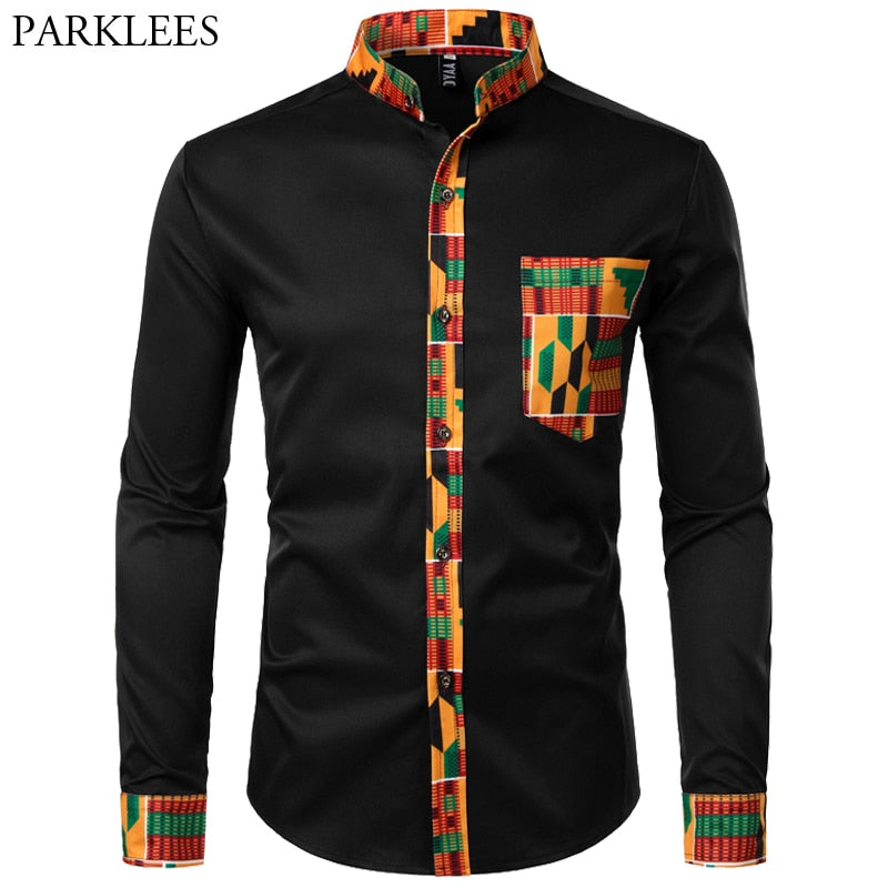 Dashiki African Men's Shirt