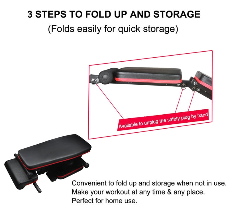 Sports Equipment For Musculation Weight Bench