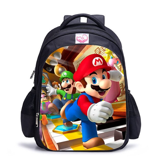 School Bags Cartoon Game Book Backpack