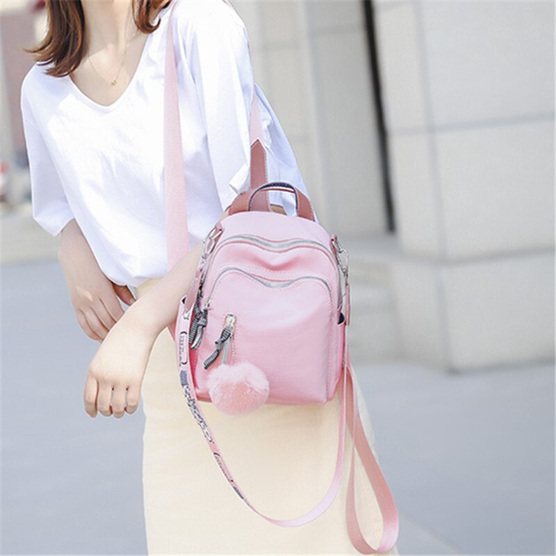 Small Women Backpack Mini Backpack Korean Fashion Bookbag High Quality