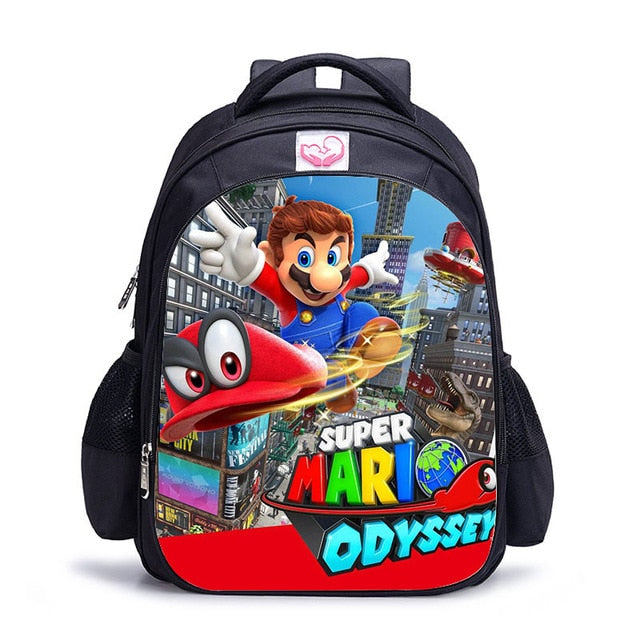 School Bags Cartoon Game Book Backpack