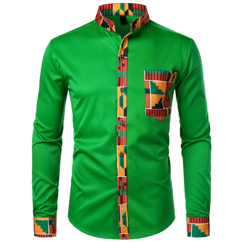 Dashiki African Men's Shirt