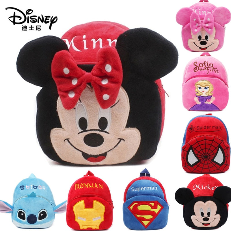 Disney Anime Cartoon Plush backpack bag