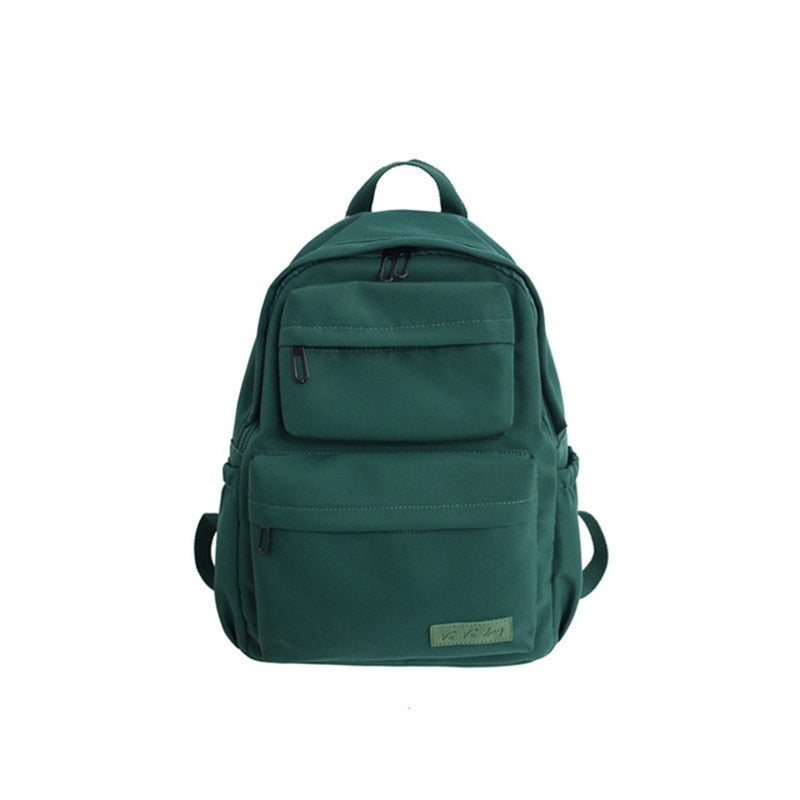 Solid Color Backpack For Women 2021 Waterproof