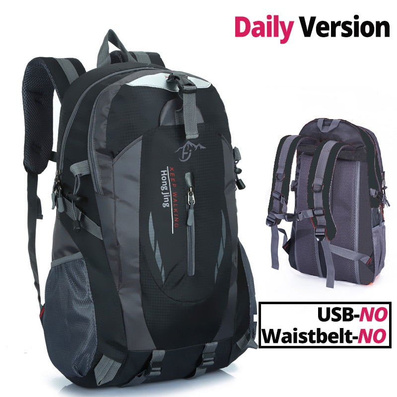 Quality Nylon Waterproof Travel Backpacks Men Climbing Travel Bags Hiking Backpack Outdoor Sport School Bag Men Backpack Women