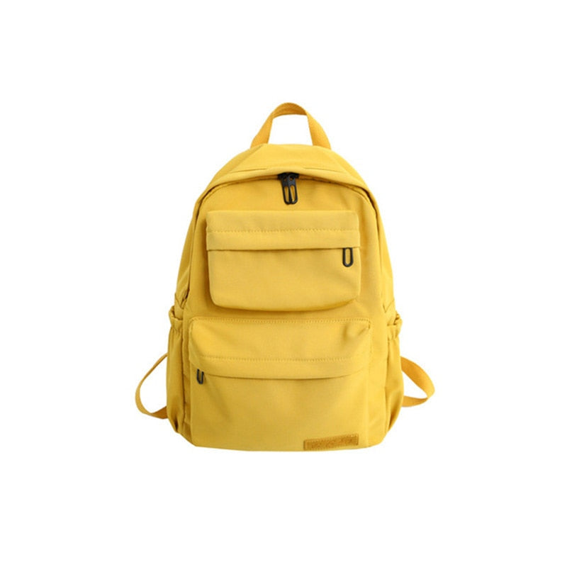 Solid Color Backpack For Women 2021 Waterproof